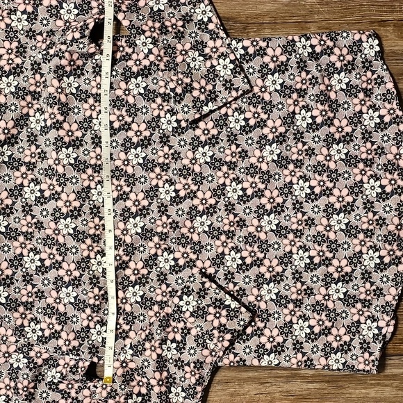 NWOT Mens Silver Stone Gothic Floral Modern Fit Long Sleeve Button Down Shirt M - Picture 5 of 6